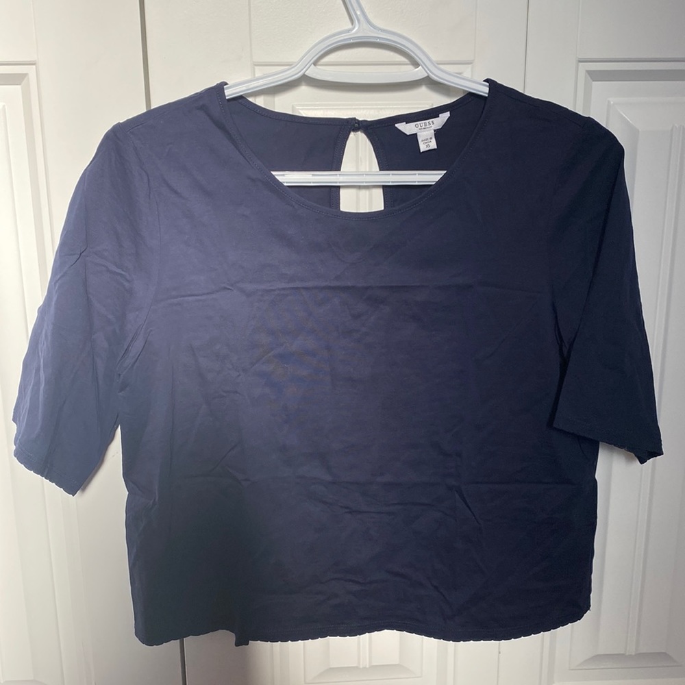 Almost crop top shirt
